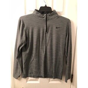 Nike Dri-Fit Men's Superset 1/4 Zip Long Sleeve Athletic Shirt Size Medium